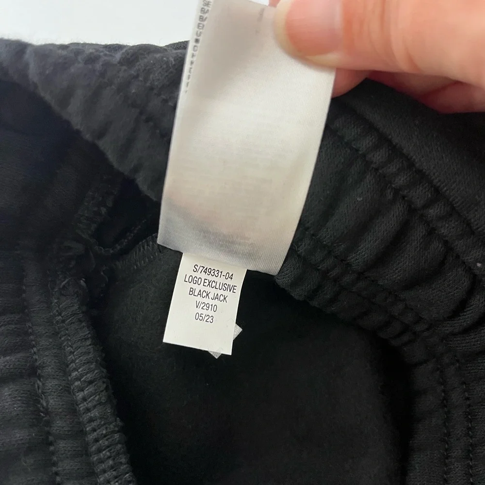 Old Navy Logo Jogger Sweatpants Girls size Medium Black New with Tags